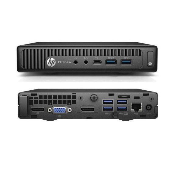 HP ProDesk 800 G2 Mini (i5-6500T, 8GB RAM, 128GB SSD, IntelHD, Win11)