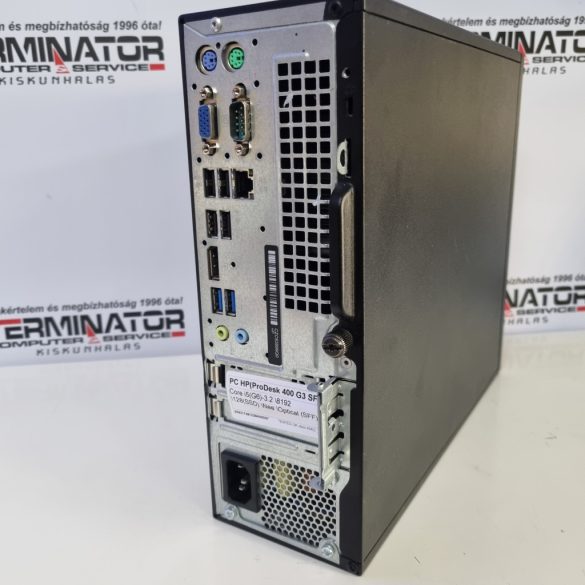 HP ProDesk 400 G3 SFF (i5-6500, 8GB RAM, 128GB SSD, Win11)