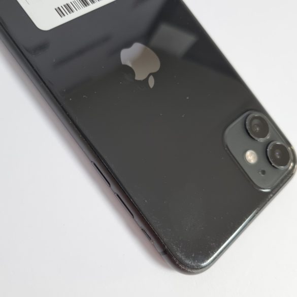 Apple iPhone 11 64GB Fekete üvegfóliázva!