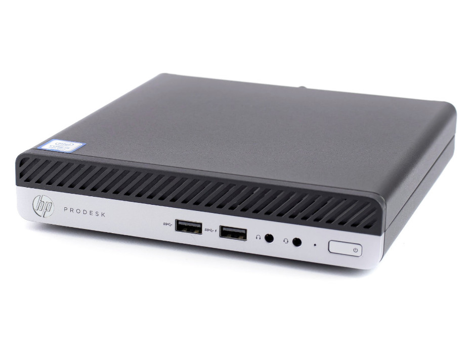 HP ProDesk 400 G4 mini (i3-8100T, 8GB RAM, 256GB SSD, IntelH