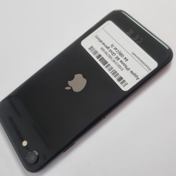 Apple iPhone SE 2020 (2.Gen) 64GB Tok + üvegfólia